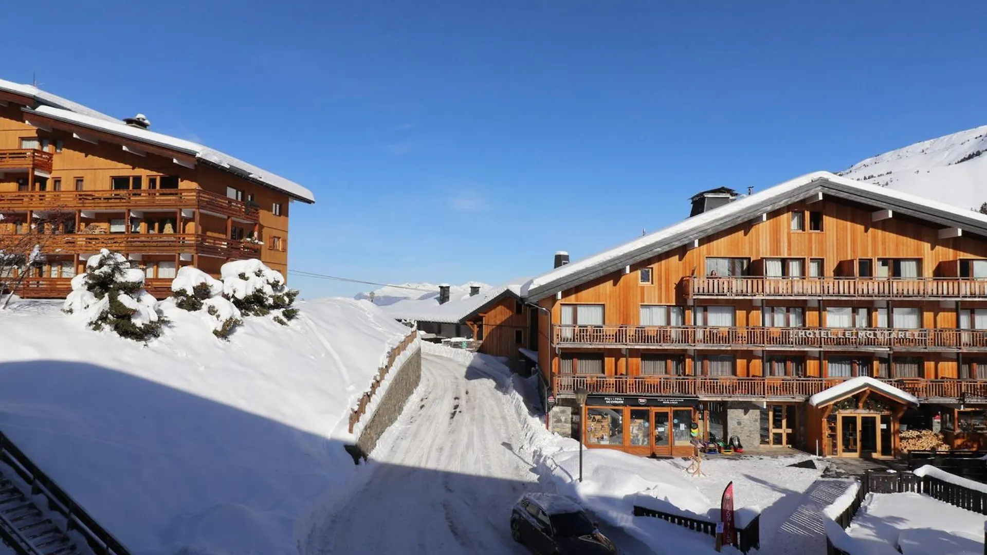 Studio Cabine Centre Merlin - Skis Aux Pieds, Wi-Fi, Animaux Admis - Fr-1-182-202 Les Allues Apartment
